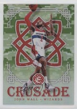 2016-17 Panini Excalibur Crusade Camo John Wall #18 0hm