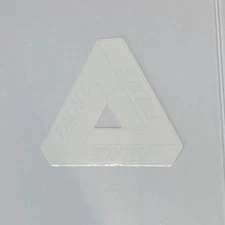 Palace Skateboards Classic Tri Ferg White Logo Sticker Authentic