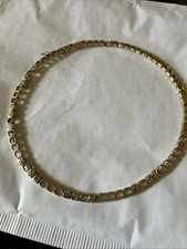 Au&szlig;ergew&ouml;hnliches Collier Silber goldplattiert mit Diamanten Neupreis 1200 Euro