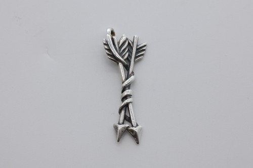 James Avery Sterling Silver Crossed Paths Pendant Pre Owned Retired