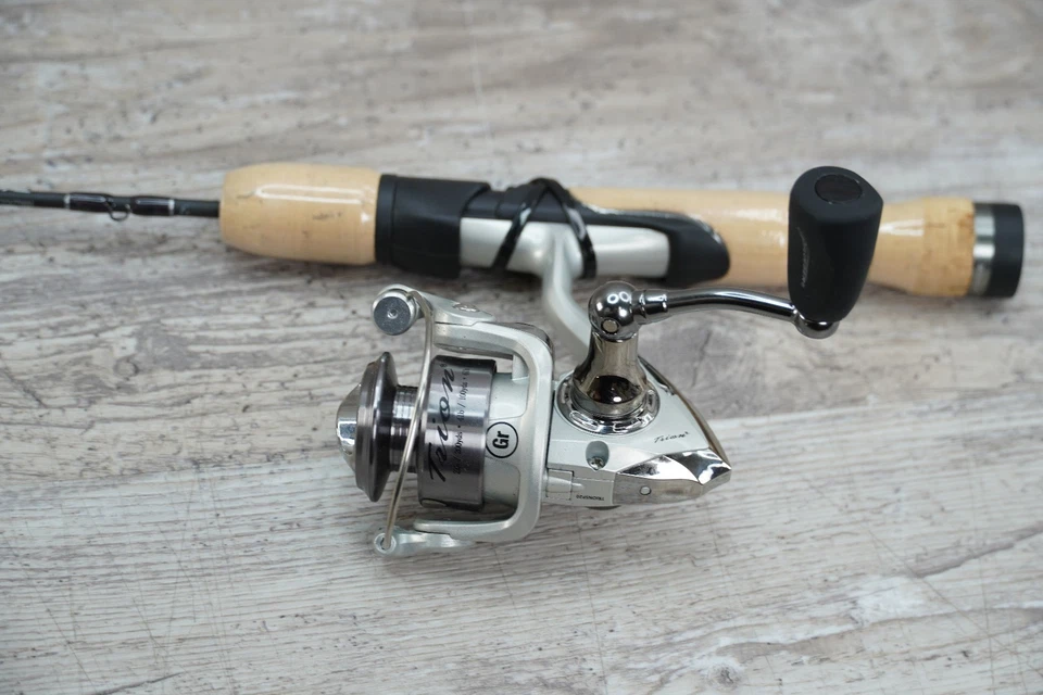 Trion Spinning Reel and Fenwick HMG Ice Fishing Rod Combo, 27" - Medium - Image 2 of 4