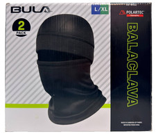 BULA Polartec Thermal Pro Balaclava Breathable, Black, 2 Pack  Size L/XL 