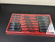 Bn660 Snap-on New Hexball Allen Wrench Set Sdab050-sdab24a Black Handles
