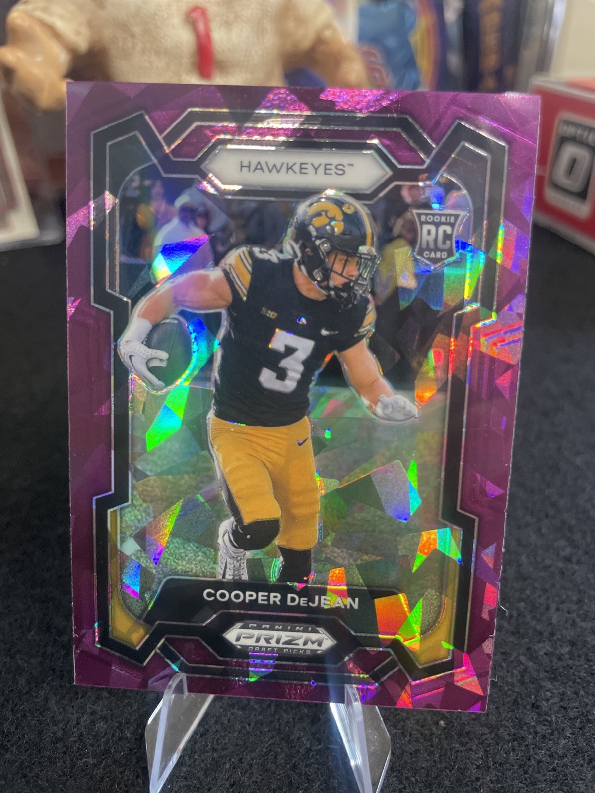 2024 Panini Prizm Draft Picks - Cooper DeJean #113 Purple Ice Prizm /149 (RC)