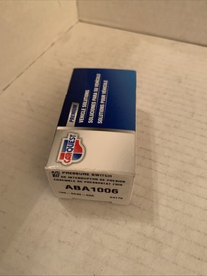 Carquest ABA1006 (4 Seasons 20058) A/C Compressor Cut-Out Switch-Pressure Switch