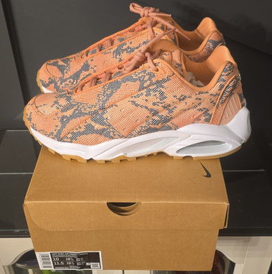 Nike NOCTA Hot Step Air Terra Orange Gray Snake Print Low Top Men's DH4692-800