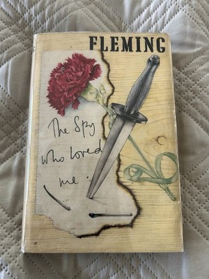 James Bond CAPE 1st Edition 1962  The Spy Who Loved Me  1an Fleming