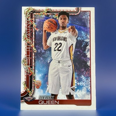 Derik Queen Holiday Rookie Card 2025-26 Topps Holiday #173 | eBay