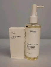 Anua Niacinamide 10% + TXA Serum 30ml & Pore Control Cleansing Gel 200ml. New!