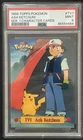 PSA 9 MINT 1999 Topps Pokemon #TV1 Ash Ketchum Pikachu Series 1 Vintage Anime