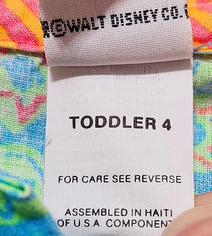 Vintage Mickey SURF Mickey Mouse Disney 80s 90s Shirt by Jog Togs Toddler Size 4 - Image 3 of 4