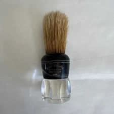 Vtg Ever-Ready Shaving Brush 300 Sterilized Rubber Clear Octagon Lucite Handle