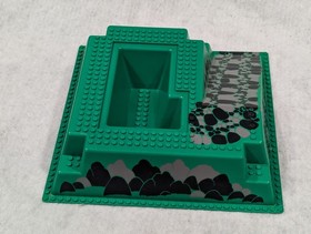 Vintage Lego Castle Baseplate 3552px5 from Set 6082 Fire Breathing Fortress