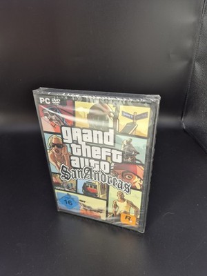 Grand Theft Auto: San Andreas PC - Originalverpackt/Neu. In Folie, Top Zustand