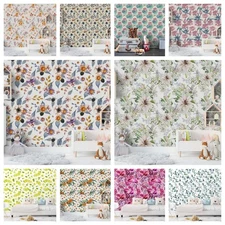 3D Pattern Leaves Floral Self-adhesive Wallpaper Removable Wallpaper Wall Mural