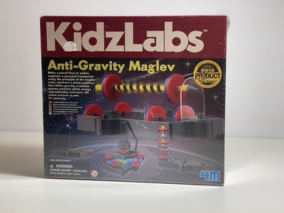4M KidzLabs Anti-Gravity Maglev Science Educational Kit Ages 8+ (MPN 3686)