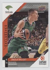2017-18 Upper Deck Euroleague Exclusives 80/100 Nemanja Nedovic #31 fn1