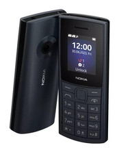 Nokia 110 4G (2024) 2nd Edition Dual SIM Feature Phone- Midnight Blue - Pristine