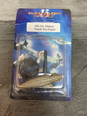 Babylon 5 Wars Minbari Tinashi Kriegsfregatte Miniatur, Agents of Gaming BW 224