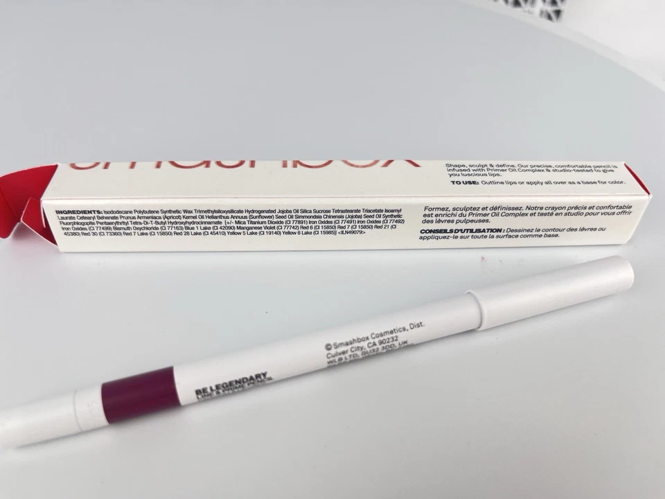 Smashbox Be Legendary Line & Prime Precise Lip Liner Pencil, Cranberry - Image 3 of 4