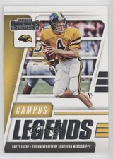 2021 Panini Contenders Draft Picks Campus Legends Brett Favre #6 HOF 04xd