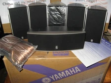 Used Yamaha NS-AP2400 Surround Sound 6 Channel Speaker set Dolby Digital or DTS!