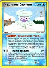 Snow-cloud Castform Rare Delta Species 29/113 NM on eBay