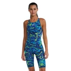 TYR Thresher Hyperblitz Open Back Kneeskin Limited Edition - Blue/Green