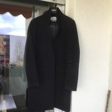 Mantel, schwarz, Schurwolle, Gr. M, „Closed“