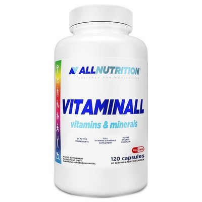 Allnutrition Vitamin All 120 Capsules Strong Multi Vitamins & Minerals Complex