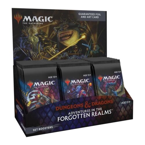 Magic MTG - D&D Adventures in the Forgotten Realms Set Booster Box - New Sealed