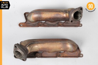 08-11 Mercedes W164 ML350 R350 M272 Left & Right Exhaust Manifold Header Set OEM