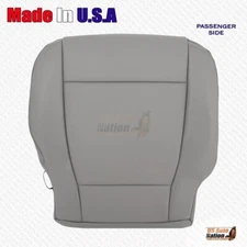 2017 - 2021 Ford F250 F350 XL Work Truck Passenger Bottom Vinyl Seat Cover Gray