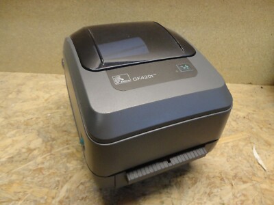 Zebra GK420T + PEEL * Thermo Transfer USB Label Etiketten Drucker
