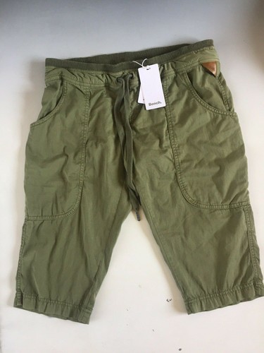 New BENCH mens teens khaki green 