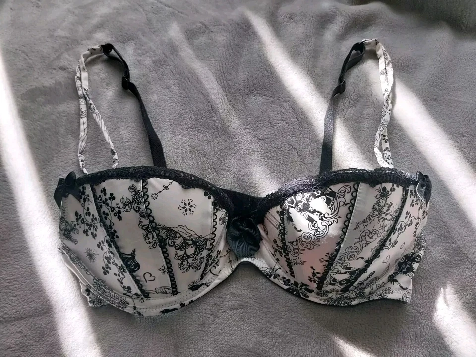 Victoria's Secret сексуальный маленькие вещи балконет бюстгальтер фея туалет EUC 32C - Изображение 3 из 4