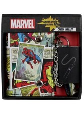 Marvel Silver Age Art Trifold Chain Wallet Limited Edition Spider-Man Novelty