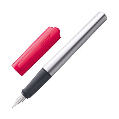 Lamy Nexx Fountain Pen in Crimson - Left Hand Nib - NEW in Original Box