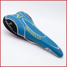 NOS SELLE ITALIA PINARELLO CENTURY 1999 BLUE VINTAGE SADDLE SEAT RACING BIKE OLD