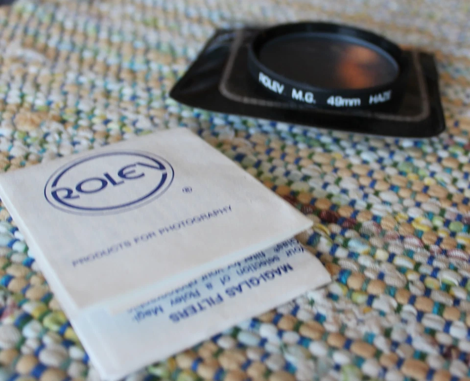 ROLEV M.G. 49mm HAZE Cross-Screen Camera Lens Magi-Glas Filter - Image 3 of 3