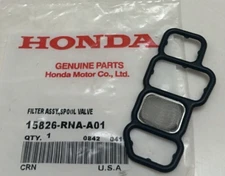 GENUINE OEM Solenoid Gasket Spool Valve Filter For HONDA & ACURA 15826-RNA-A01