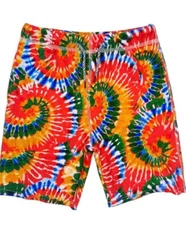 NWT APPAMAN ISLAND TIE DYE CAMP SHORTS   SIZE 6