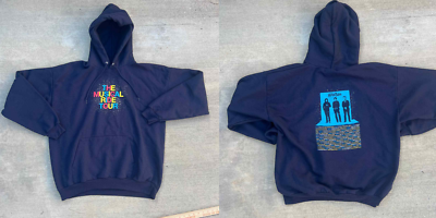 #ad #ad Hanson the music tour Hoodie Double Sided Navy All Size Gift Fan AC2526 $54.89