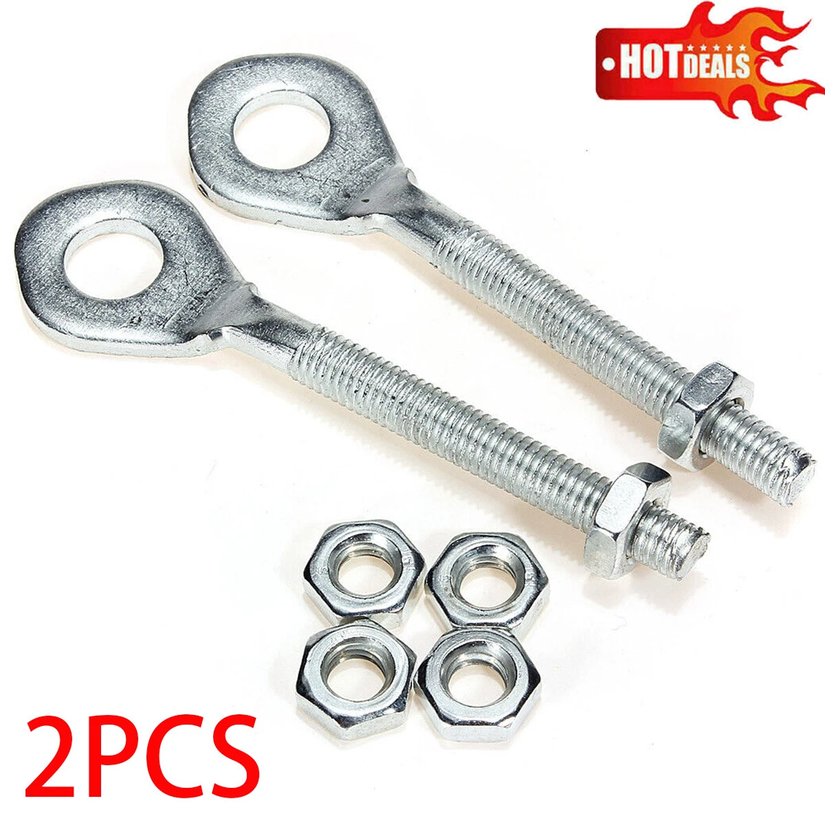 Mini Bike Chain Tensioner Red 15mm Alloy Chain Adjuster Block/Tensioner For Pit Pro Quads, Dirt Bikes & ATVs UPC 880929919832 - Foto 5