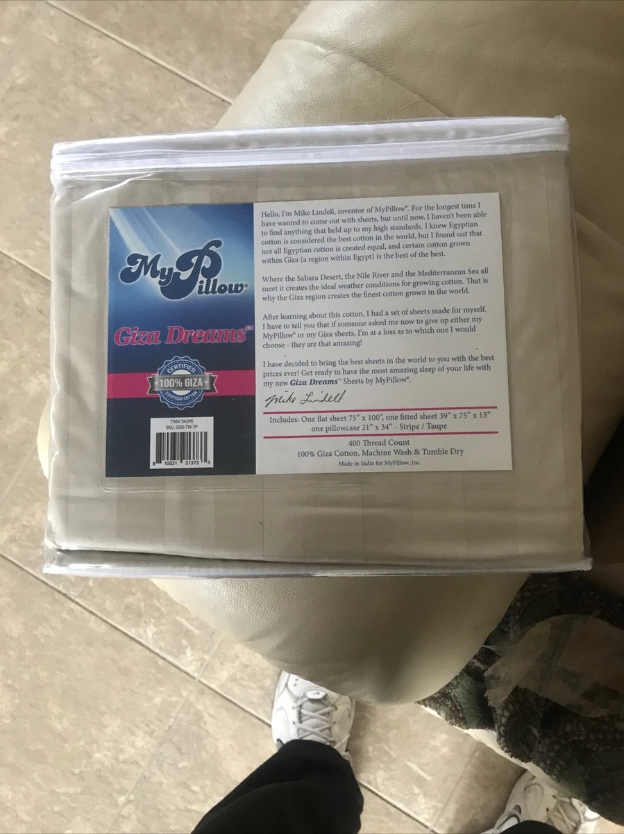My pillow dream hot sale sheets thread count