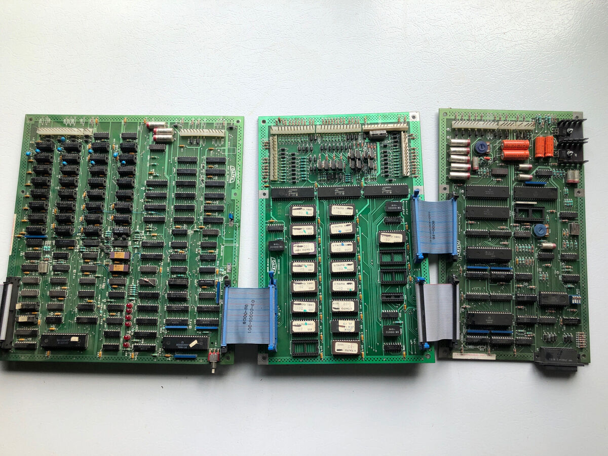 Arcade Taito Qix PCB Set- Original | eBay Arcade Taito Qix PCB Set- Original | eBay