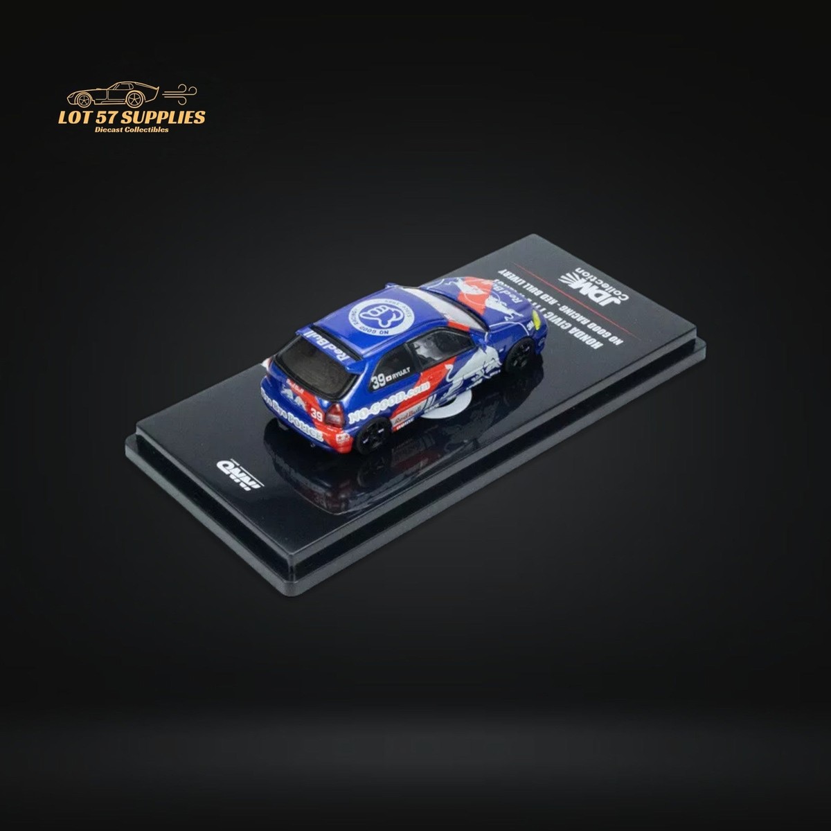Inno64 Honda Civic Type-R EK9 #39 NO GOOD RACING RedBull 1 Inno64 Honda Civic Type-R EK9 #39 NO GOOD RACING RedBull 1