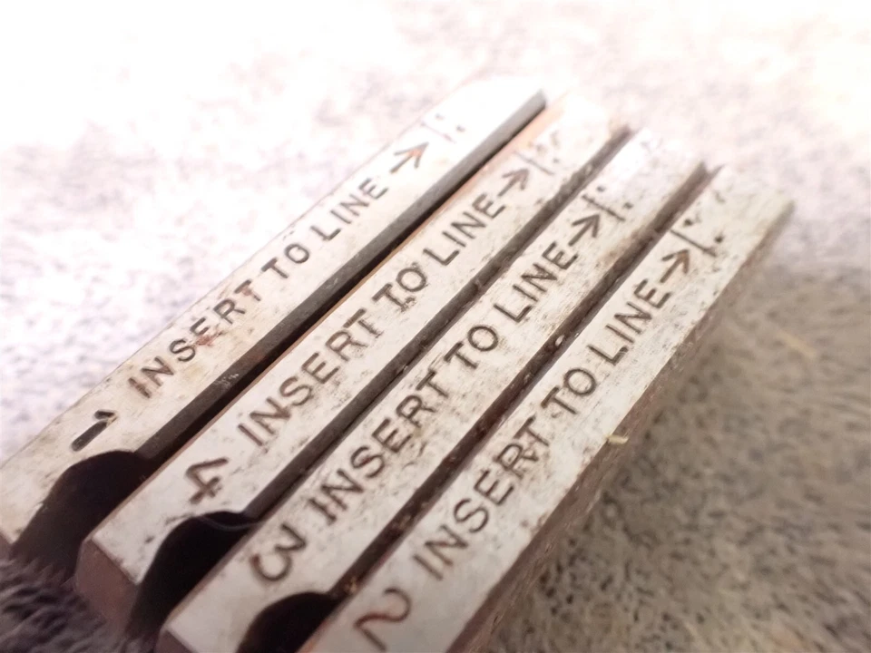 Ridgid 47855 1/2"-3/4" NPSM RH HS Pipe Dies For Universal Heads (BN403) - Image 4 of 4