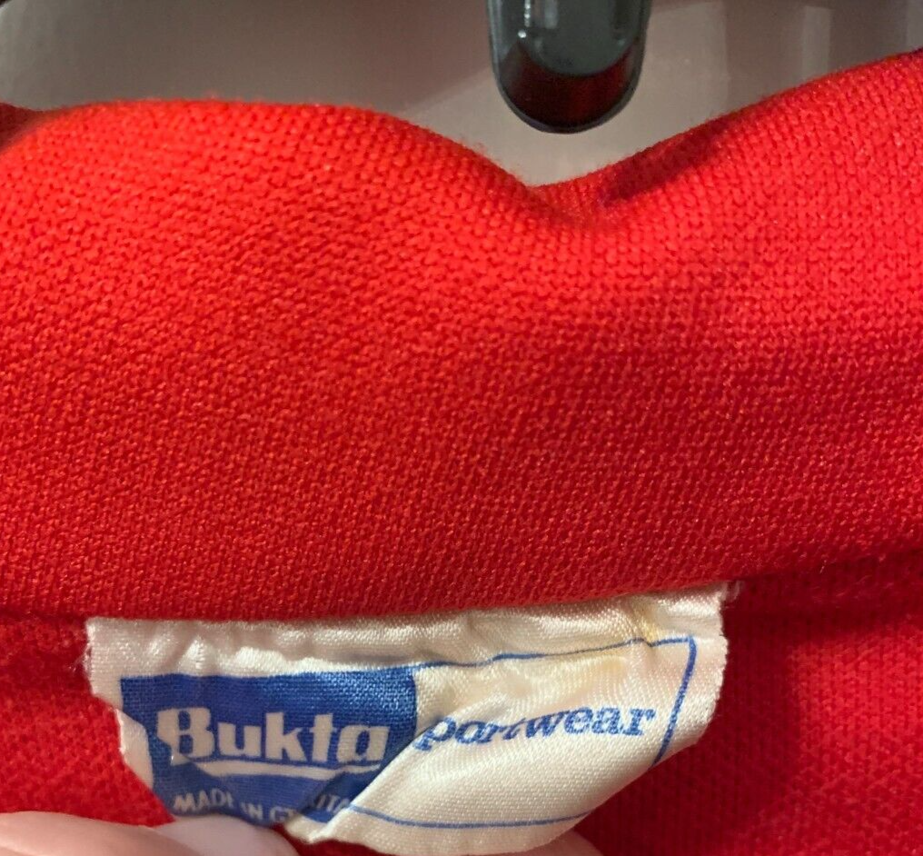 FILA Rara Giacca Pista Indossata 1968 Bukta Gran Bretagna Olimpiadi Squadra Canottaggio Giochi Med.