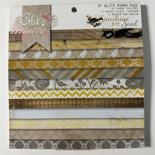 Glitz Design 6 x 6 Paper Pad Multiple Variations Available-You Choose - Picture 4 of 9
